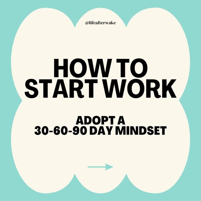 The first few months in any new job role are a critical time for figuring out what you should be working on, what’s expected of you, and how to be successful. 👩🏻‍💻💼💻💡📝📌

So where should you begin? A great tool to help you do this work is a 30-60-90 day mindset! 🧠

Whether you’re a new employee or onboarding a new hire, adopting this goal-oriented mindset is a great place to start.

Learn more about how to start work well in this piece for Psychology Today written by our Assistant VP and @wfualumni Allison McWilliams (‘95) at the link in our bio or stories.

https://alumni.opcd.wfu.edu/2024/03/adopting-a-30-60-90-day-mindset/
